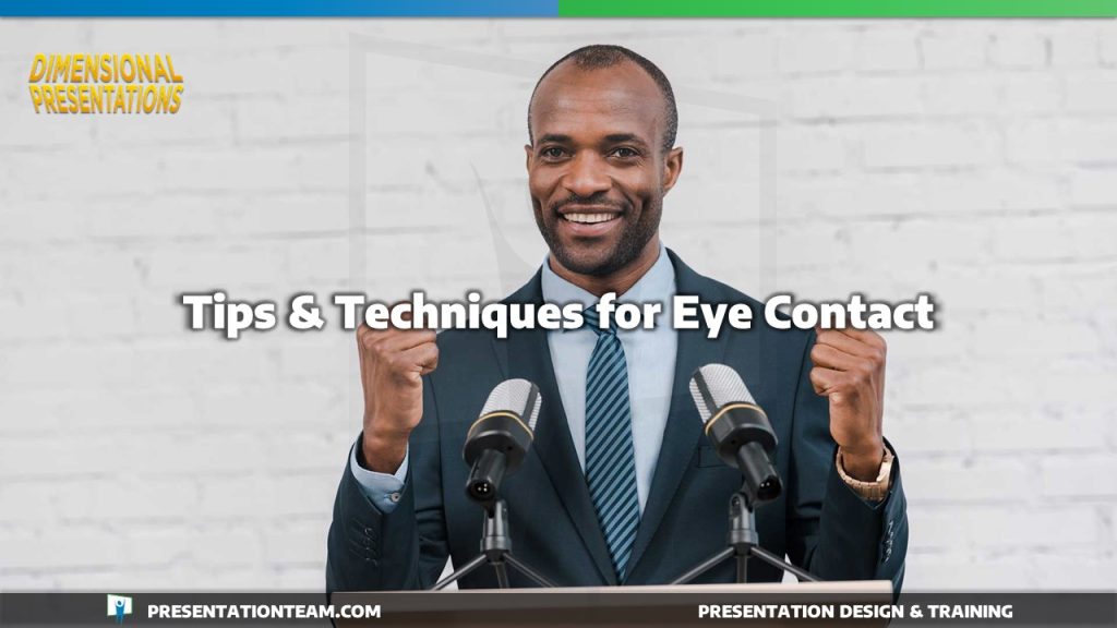 presentation skills eye contact