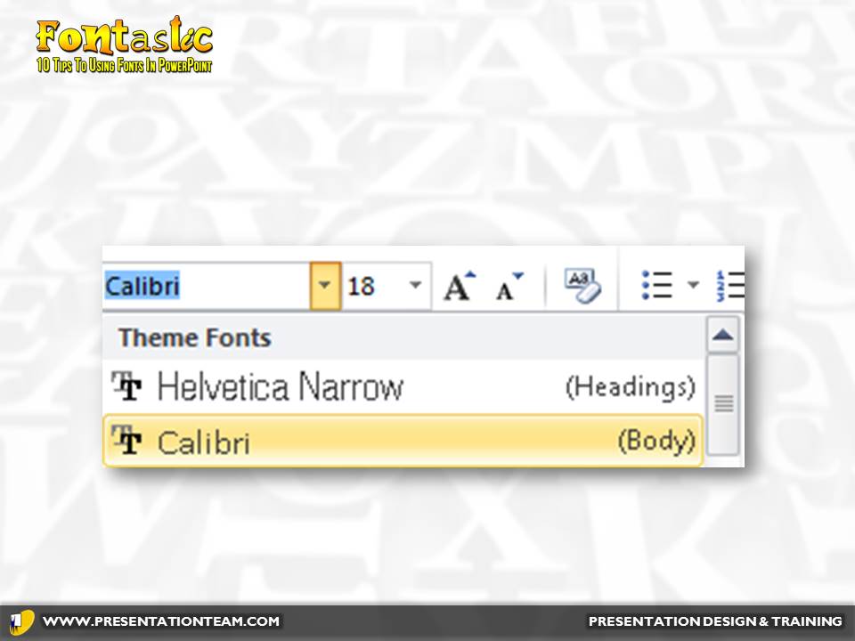 best fonts for professional powerpoint presentation