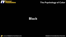 Psychology of Black