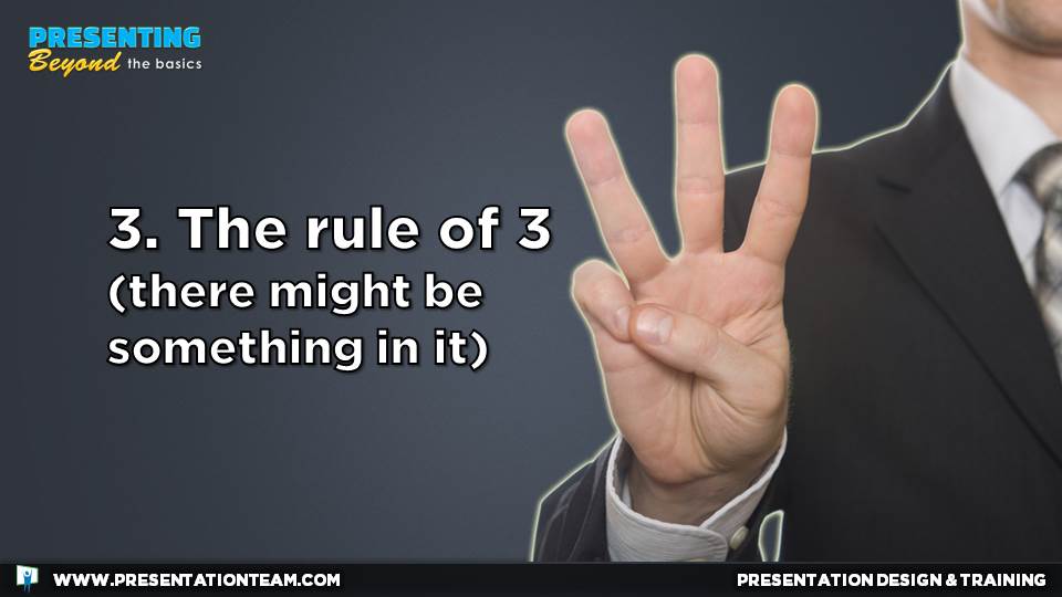 The Rule of Three